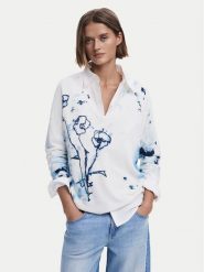 Desigual Sweter 25SWJF33 Écru Regular Fit. Swetry Desigual, m, bez wzorów, z wiskozy, bez ramiączek. Za 229.99 zł.