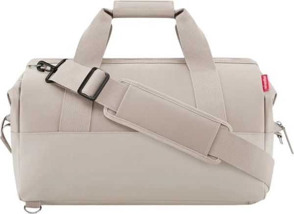 Torba podróżna Allrounder M jasnoszara. Szare torby podróżne Reisenthel, bez wzorów. Za 449.00 zł.