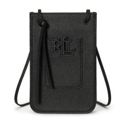 Torebka LAUREN RALPH LAUREN. Czarne listonoszki Lauren Ralph Lauren, bez wzorów, bez dodatków. Za 549.99 zł.