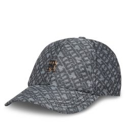 Czapka z daszkiem Tommy Hilfiger. Niebieskie czapki z daszkiem Tommy Hilfiger, bez wzorów. Za 179.99 zł.