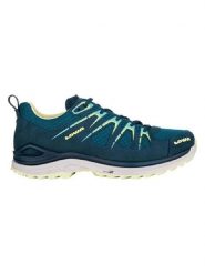 LOWA Buty trekkingowe "Innox Evo GTX" w kolorze morskim rozmiar: 36,5. Niebieskie buty trekkingowe Lowa, bez wzorów, z gore-texu, bez zapięcia, outdoorowe, gore-tex. Za 422.19 zł.