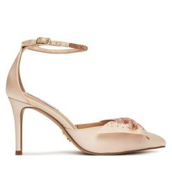 Szpilki Steve Madden. Brązowe szpilki Steve Madden, bez wzorów, bez obcasa, na szpilce, bez zapięcia. Za 469.99 zł.