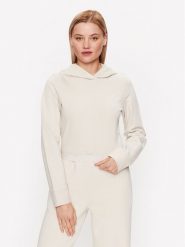 Calvin Klein Jeans Bluza J20J221413 Écru Regular Fit. Bluzy Calvin Klein Jeans, m, bez wzorów, z jeansu, bez kaptura. Za 429.99 zł.