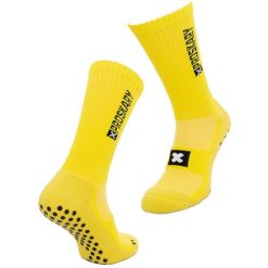 Skarpety do piłki nożnej antypoślizgowe Proskary Comfort. Czarne skarpetki Proskary, bez wzorów. Za 54.99 zł.