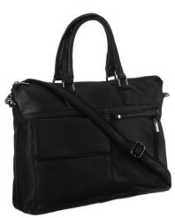 Torba na laptopa czarna LAP-15601-NDM-NL BLA. Czarne torby na laptopa inny, bez wzorów, ze skóry. Za 323.00 zł.