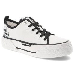 Białe Trampki Karl Lagerfeld Edycja Limitowana Premium. Białe trampki KARL LAGERFELD, bez wzorów, eleganckie, bez zapięcia. Za 499.00 zł.