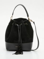 Victor & Hugo Paris Skórzana torebka "Livy" w kolorze czarnym - 21,5 x 27 x 15 cm rozmiar: onesize. Czarne torebki klasyczne Victor & Hugo Paris, bez wzorów, z materiału, przez ramię, bez dodatków. Za 289.20 zł.