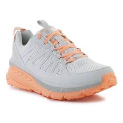 Buty do chodzenia damskie Skechers 180162LGCL. Brązowe buty sportowe lifestyle Skechers, bez wzorów, z materiału, sportowe, bez zapięcia. Za 417.00 zł.