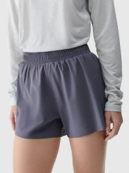 4F Szorty sportowe w kolorze niebieskim rozmiar: M. Niebieskie szorty sportowe 4f, bez wzorów, z materiału, outdoorowe. Za 65.23 zł.