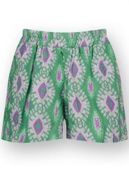 RAIZZED® Szorty w kolorze zielono-fioletowym rozmiar: 164. Brązowe szorty bez wzorów, z wiskozy, retro. Za 60.99 zł.