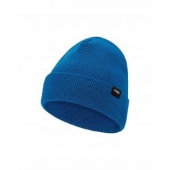 Ciepła czapka beanie z wełną merino Core Run CEP. Niebieskie czapki zimowe CEP, bez wzorów, z poliamidu, sportowe. Za 119.00 zł.