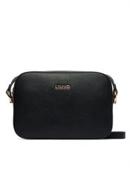 Liu Jo Torebka AF6211 E1019 Czarny. Czarne listonoszki Liu Jo, bez wzorów, ze skóry, bez dodatków. Za 429.99 zł.