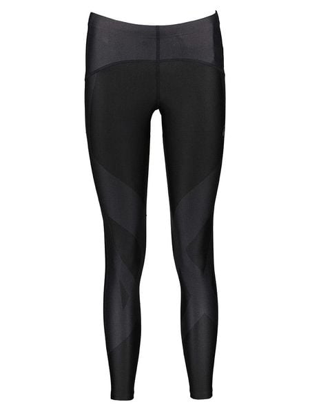 Asics Legginsy sportowe w kolorze czarnym rozmiar: S. Czarne legginsy ASICS, bez wzorów, z materiału, sportowe. Za 170.47 zł.