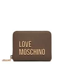 LOVE MOSCHINO Portfel JC5613PP0PKD0203 Brązowy. Brązowe portfele Love Moschino, bez wzorów, ze skóry. Za 399.99 zł.
