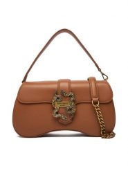 Just Cavalli Torebka 79RA4BA1 ZSA89 Brązowy. Brązowe torebki klasyczne Just Cavalli, bez wzorów, ze skóry, bez dodatków. Za 829.99 zł.
