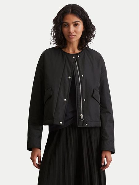 Marc O'Polo Kurtka przejściowa 506 1270 70055 Czarny Regular Fit. Czarne kurtki Marc O'Polo, bez wzorów, z syntetyku, bez kaptura. Za 729.99 zł.