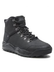 Sprandi Trapery WP07-11748-01 Czarny. Czarne traperki Sprandi, bez wzorów, ze skóry, bez obcasa, bez zapięcia. Za 159.99 zł.