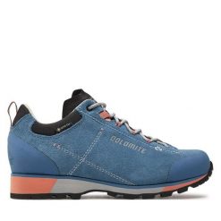 Trekkingi Dolomite. Niebieskie buty trekkingowe Dolomite, z gore-texu, bez zapięcia. Za 829.99 zł.