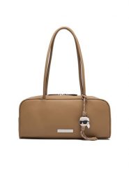 KARL LAGERFELD Torebka B1W30005 Brązowy. Brązowe torebki klasyczne KARL LAGERFELD, bez wzorów, ze skóry, bez dodatków. Za 849.99 zł.