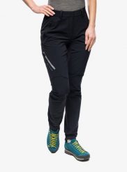 Spodnie turystyczne damskie Vaude Scopi Pants II. Czarne spodnie narciarskie Vaude, bez wzorów, z elastanu, narciarskie. Za 551.10 zł.
