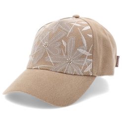 Beżowa Stylowa Damska Czapka Z Daszkiem Anekke. Brązowe czapki z daszkiem Anekke, na lato, bez wzorów, z tkaniny, eleganckie. Za 129.00 zł.