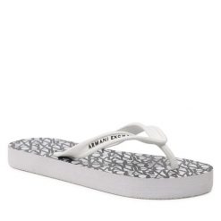 Japonki Armani Exchange. Białe japonki Armani Exchange, bez wzorów. Za 169.99 zł.