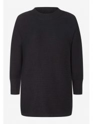 More & More Sweter w kolorze czarnym rozmiar: 44. Czarne swetry More & More, bez wzorów, bez ramiączek. Za 105.63 zł.