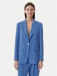 BOSS Marynarka Jocaluah 50490053 Niebieski Regular Fit. Niebieskie marynarki i żakiety Boss, bez wzorów, z syntetyku, bez ramiączek. Za 899.99 zł.
