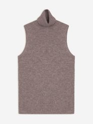 Perfect Cashmere Kaszmirowy sweter w kolorze szarobrązowym rozmiar: M. Brązowe swetry Perfect Cashmere, m, bez wzorów, z kaszmiru, bez ramiączek. Za 282.99 zł.