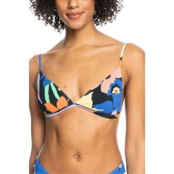 Góra od stroju kąpielowego Roxy Color Jam. Bikini Roxy, bez wzorów, sportowe. Za 92.00 zł.