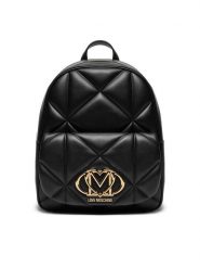 LOVE MOSCHINO Plecak JC4037PP1MLC0000 Czarny. Czarne plecaki Love Moschino, bez wzorów, ze skóry, bez dodatków. Za 859.99 zł.