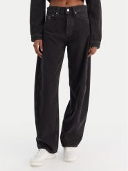 Tommy Jeans Jeansy DW0DW22522 Czarny Barrel Fit. Czarne jeansy Tommy Jeans, bez wzorów, z bawełny. Za 489.99 zł.