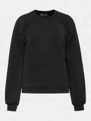 Athlecia Bluza Jillnana W Balloon Sleeve Sweat EA223322 Czarny Regular Fit. Czarne bluzy bez kaptura Athlecia, bez wzorów, z syntetyku, bez kaptura, na jogę i pilates. Za 119.99 zł.