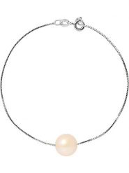 Mitzuko Srebrna bransoletka z perłą rozmiar: onesize. Szare bransoletki Mitzuko, z perłą, srebrne. Za 130.99 zł.