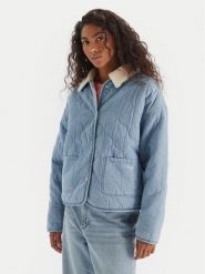 Roxy Kurtka przejściowa Not So Basic ERJJK03675 Niebieski Regular Fit. Niebieskie kurtki Roxy, xl, bez wzorów, z bawełny, bez kaptura. Za 499.99 zł.