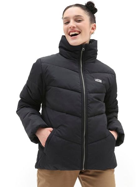 Vans Kurtka pikowana "Foundry" w kolorze czarnym rozmiar: S. Czarne kurtki Vans, s, bez wzorów, bez kaptura. Za 374.45 zł.