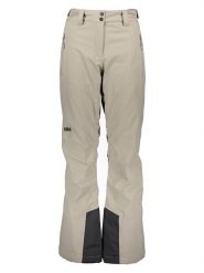 Helly Hansen Spodnie narciarskie "Alphelia 2.0" w kolorze beżowym rozmiar: S. Brązowe spodnie dresowe Helly Hansen, bez wzorów, z materiału. Za 379.52 zł.