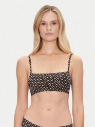 BOSS Góra od bikini Bb Monogram 50535267 Czarny Regular Fit. Czarne bikini Boss, bez wzorów, z syntetyku. Za 289.99 zł.