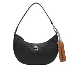 Torebka KARL LAGERFELD. Czarne torebki klasyczne KARL LAGERFELD, bez wzorów, klasyczne, bez dodatków. Za 619.99 zł.