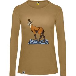 Koszulka trekkingowa z długim rękawem damska Alpinus Varena brązowa. Brązowe t-shirty sportowe Alpinus, m, bez wzorów, bez ramiączek. Za 85.00 zł.
