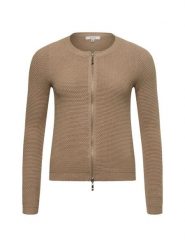 Lund Kardigan Kobiety Bawełna brązowy, XS. Brązowe swetry Lund, xs, bez wzorów, z bawełny, bez ramiączek. Za 299.95 zł.
