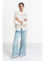 Rich & Royal Sweter w kolorze beżowym rozmiar: XL. Brązowe swetry Rich & Royal, xl, bez wzorów, bez ramiączek. Za 227.85 zł.