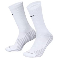 Skarpety Piłkarskie Unisex Dla Dorosłych Strike DriFIT. Białe skarpetki Nike, bez wzorów. Za 72.99 zł.