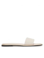 Calvin Klein Klapki Flat Slide - He HW0HW02378 Écru. Klapki Calvin Klein, bez wzorów, z materiału, bez obcasa, bez zapięcia. Za 259.99 zł.