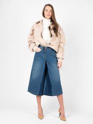 Silvian Heach Kurtka "Oversize" | CVA22004GB | Kobieta | Beżowy. Brązowe kurtki Silvian Heach, bez wzorów, z acetatu, bez kaptura. W wyprzedaży za 679.00 zł.