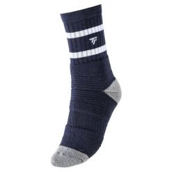 Skarpetki Tecnifibre Tech 2024. Niebieskie skarpetki TECNIFIBRE, bez wzorów, z bawełny. Za 69.00 zł.