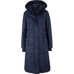 Płaszcz pikowany z odpinanym kapturem. Brązowe płaszcze bonprix, bez wzorów. Za 269.99 zł.