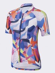 Adidas Koszulka kolarska "Essentials" ze wzorem rozmiar: M. T-shirty sportowe adidas, m, bez wzorów, z materiału, bez ramiączek, rowerowe. Za 162.87 zł.