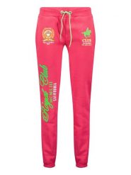 Geographical Norway Spodnie dresowe "Manille" w kolorze różowym rozmiar: XL. Różowe spodnie dresowe Geographical Norway, bez wzorów, z bawełny. Za 92.42 zł.