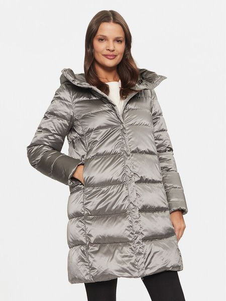 Geox Kurtka puchowa Adrya W4626G T3154 F9822 Szary Regular Fit. Szare kurtki Geox, bez wzorów, z puchu, bez kaptura. Za 1,129.00 zł.